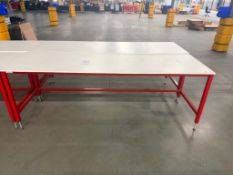 4 x Height Adjustable Work Benches