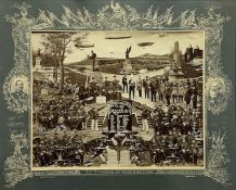 Großfoto Reservisten Maschinengewehrkompanie 130, Metz,  1910