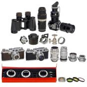 Leica III und Leica IIIa mit Zubehör