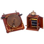Frühe französische Breguet-Zeigertelegraphenteile, um 1855