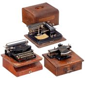 3 deutsche Schreibmaschinen