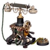Skelett-Telephon von L.M. Ericsson, Modell AC 110, ab 1892