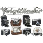Dekorative kleine Voigtländer-Sammlung