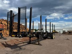 2016 Pitts Loadpayin Series Double Bunk Log Trailer
