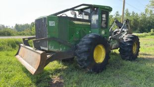 2015 John Deere 648L Grapple Skidder