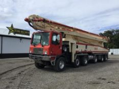 2001 Tor T-63120 Schwing S58SX Concrete Boom Pump Truck