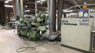 Weinig 22AL Hydromat Moulder