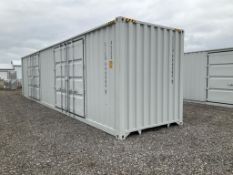 One Trip 40' High Cube 3-Door Shipping Container - Middlebury, IN