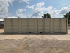 One Trip 40' High Cube Multi-Door Shipping Container CIMU1085143