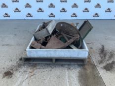 1 Pallet Lot of Vintage Tractor & Agricultural Implement Parts