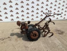 Montgomery Ward & Co. Walk-Behind Tractor with Cultivator Attachment