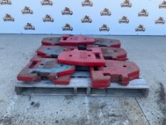 Lot of 14 Ford Tractor Suitcase Weights
