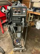 Lincoln Electric Power MIG 180 Dual Welder with Cart & Accessories