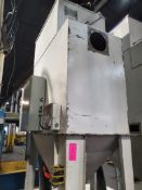 Industrial Dust Collection System with Hopper and Ductwork