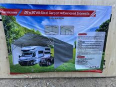 MSC2030F all-steel car port