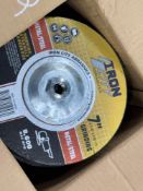 7" iron city metal grind rock w/ hub (10 per case)