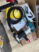 Makita 1 1/4 hp compact router - rt0701c - 1 year factory warranty-recon.