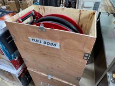 Fuel boss 3/4" automatic 45ft fuel hose reel with nozzle (24)