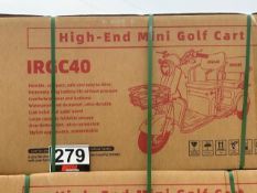 2025 New Unused IRGC40 Mini Golf Cart