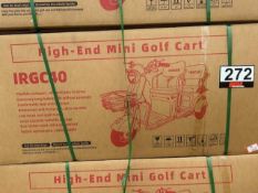 2025 New Unused IRGC40 Mini Golf Cart