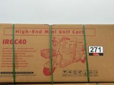 2025 New Unused IRGC40 Mini Golf Cart
