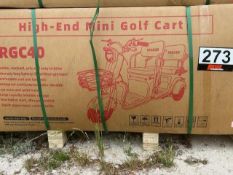 2025 New Unused IRGC40 Mini Golf Cart