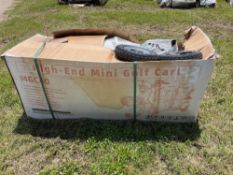 New Unused High End Mini Golf Cart MGC40