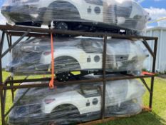 New Unused White Golf Cart