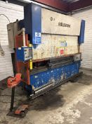 1999, Bilsan 200 Ton Brake Press, Model: BHAP, Serial No: 99-05, 10 x3000mm Capacity, Qty of Tooling