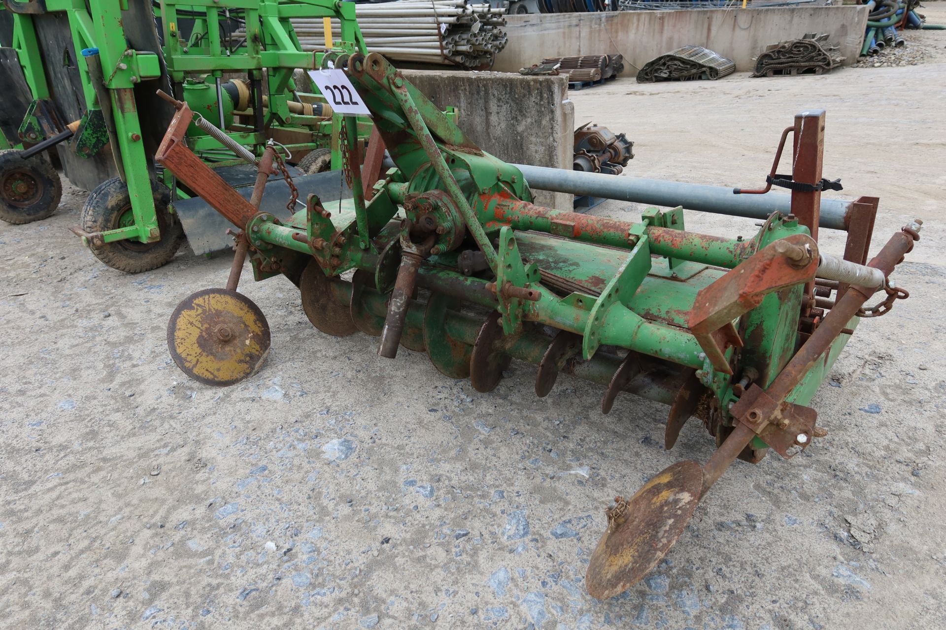 Drill top auger. Selectatilth auger with crumbler. - Image 2 of 3