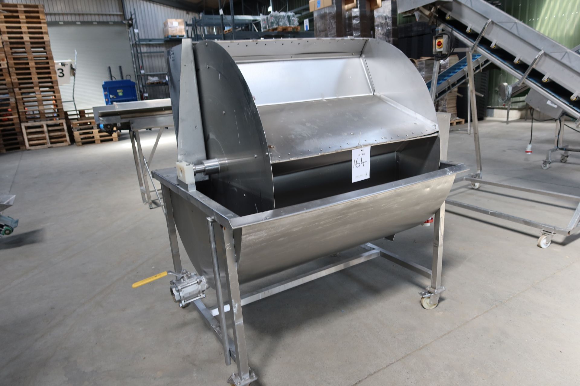 Stainless steel, food grade sterilise dip unit, TL-PN-103.