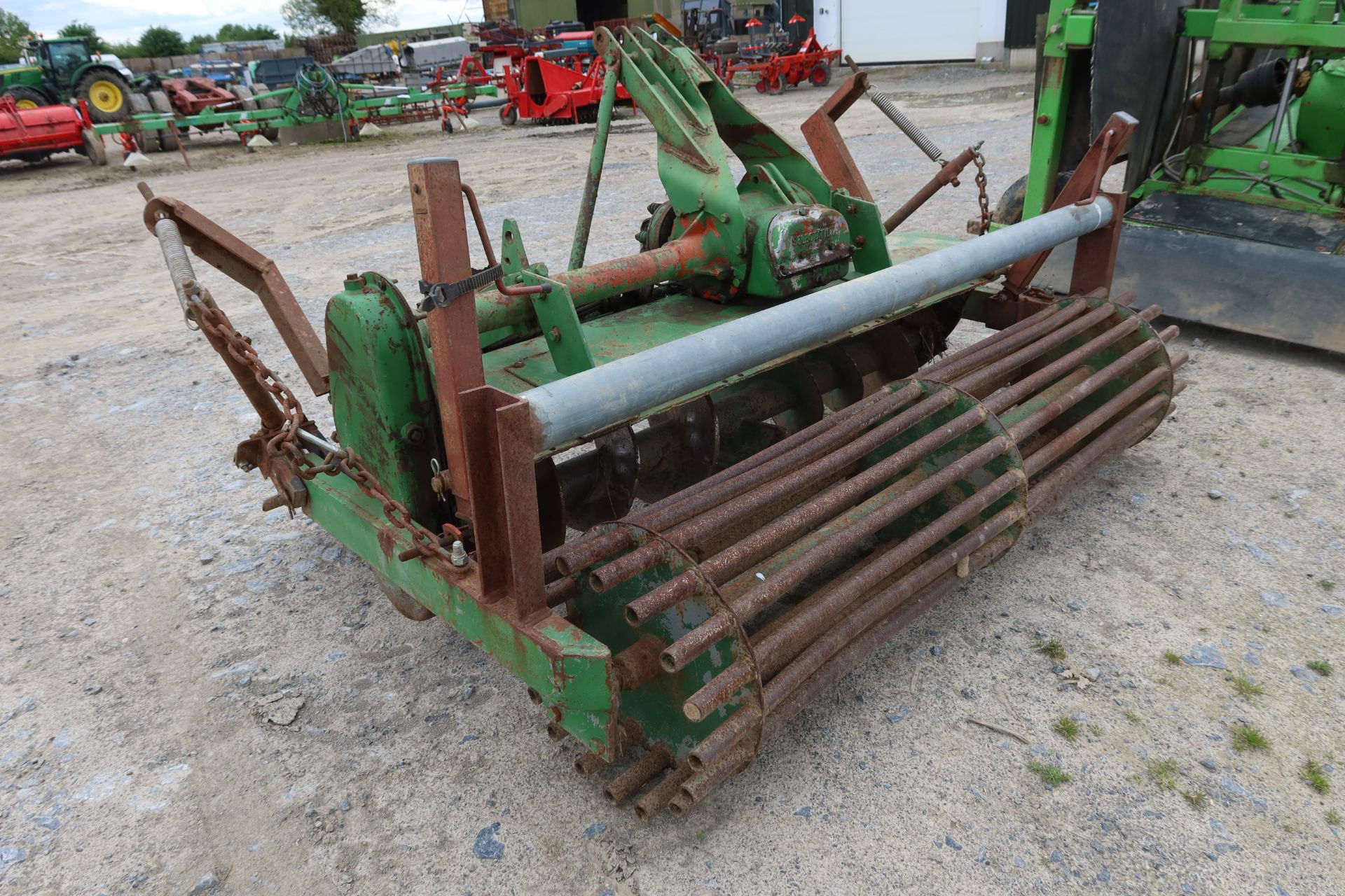 Drill top auger. Selectatilth auger with crumbler. - Image 3 of 3
