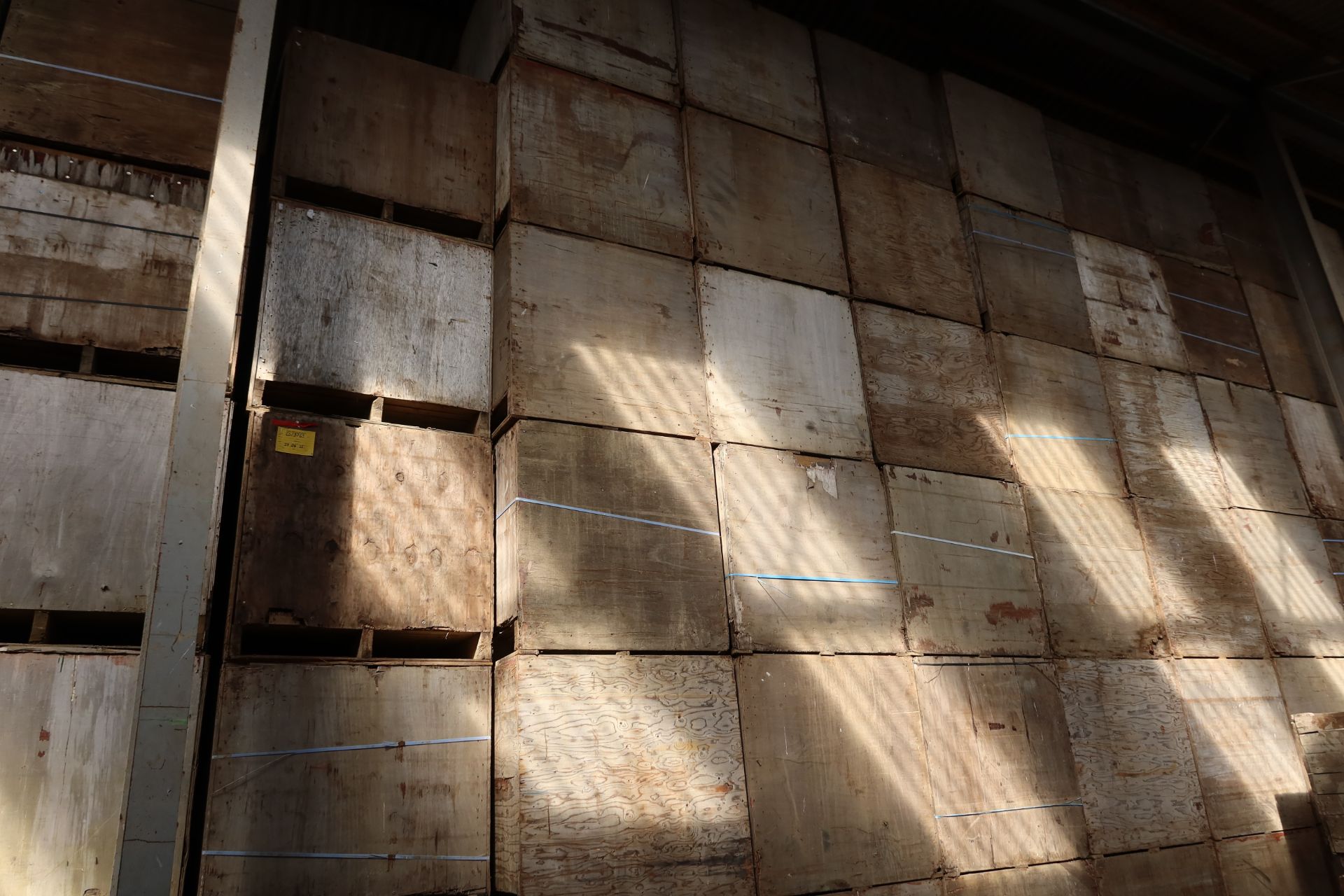 60 x Wood Onion and Bulb Drying / Storage Boxes, 4' x 4' x 4', ventilated floor, suitable for - Image 2 of 5