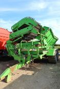 2015, Jones Engineering Root Crop Chaser / Cleaner Loader.