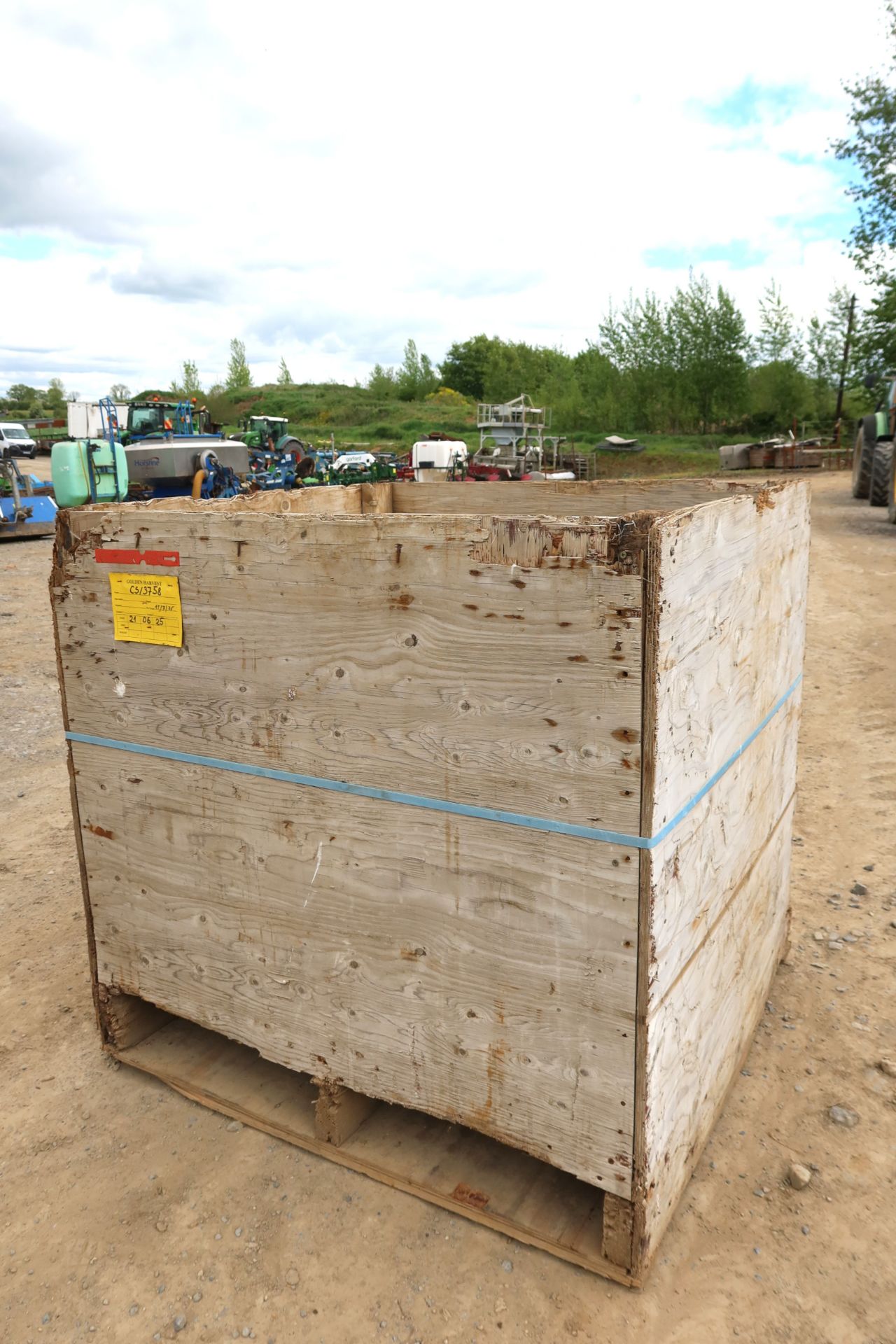 60 x Wood Onion and Bulb Drying / Storage Boxes, 4' x 4' x 4', ventilated floor, suitable for - Image 4 of 5