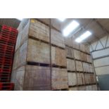 60 x Wood Onion and Bulb Drying / Storage Boxes, 4' x 4' x 4', ventilated floor, suitable for