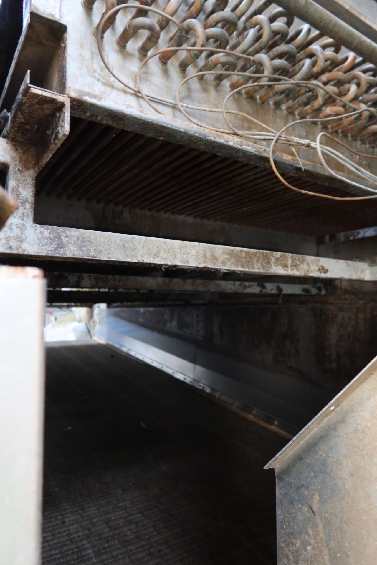 Tong Peal Hydro Cooler for fruit and vegetables, with wide belt web conveyor, 2014, DC s/steel - Image 9 of 14