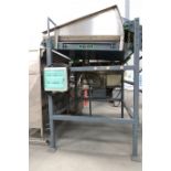 Haith Rise and Fall Even Flow Hopper with Sensors, Controls on Metal Stand. This lot is subject to