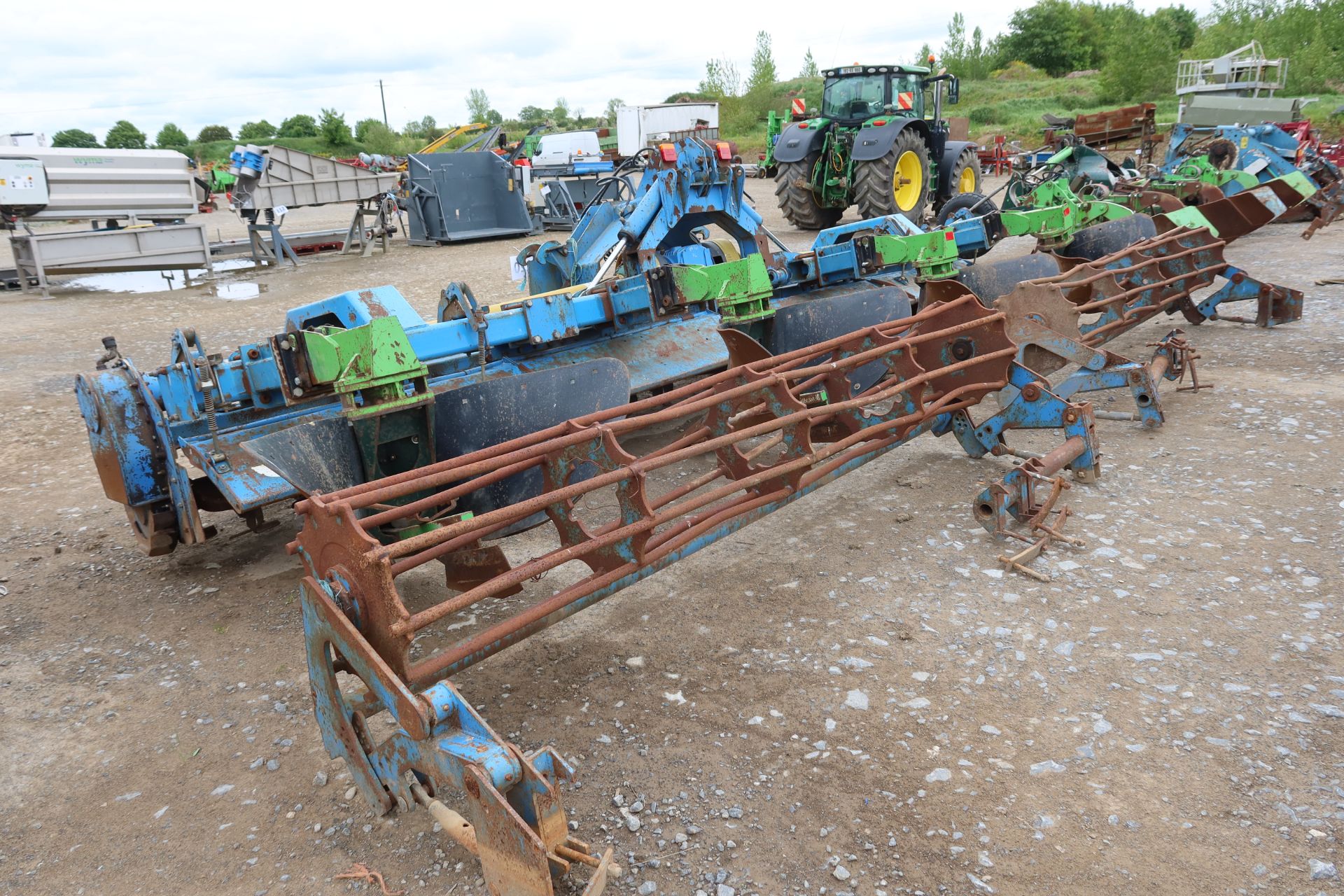 2012, Standen Rotavator triple bed, type: R1400 240 with 4 x deep convex body soil ridgers, 6.8m ( - Image 6 of 10