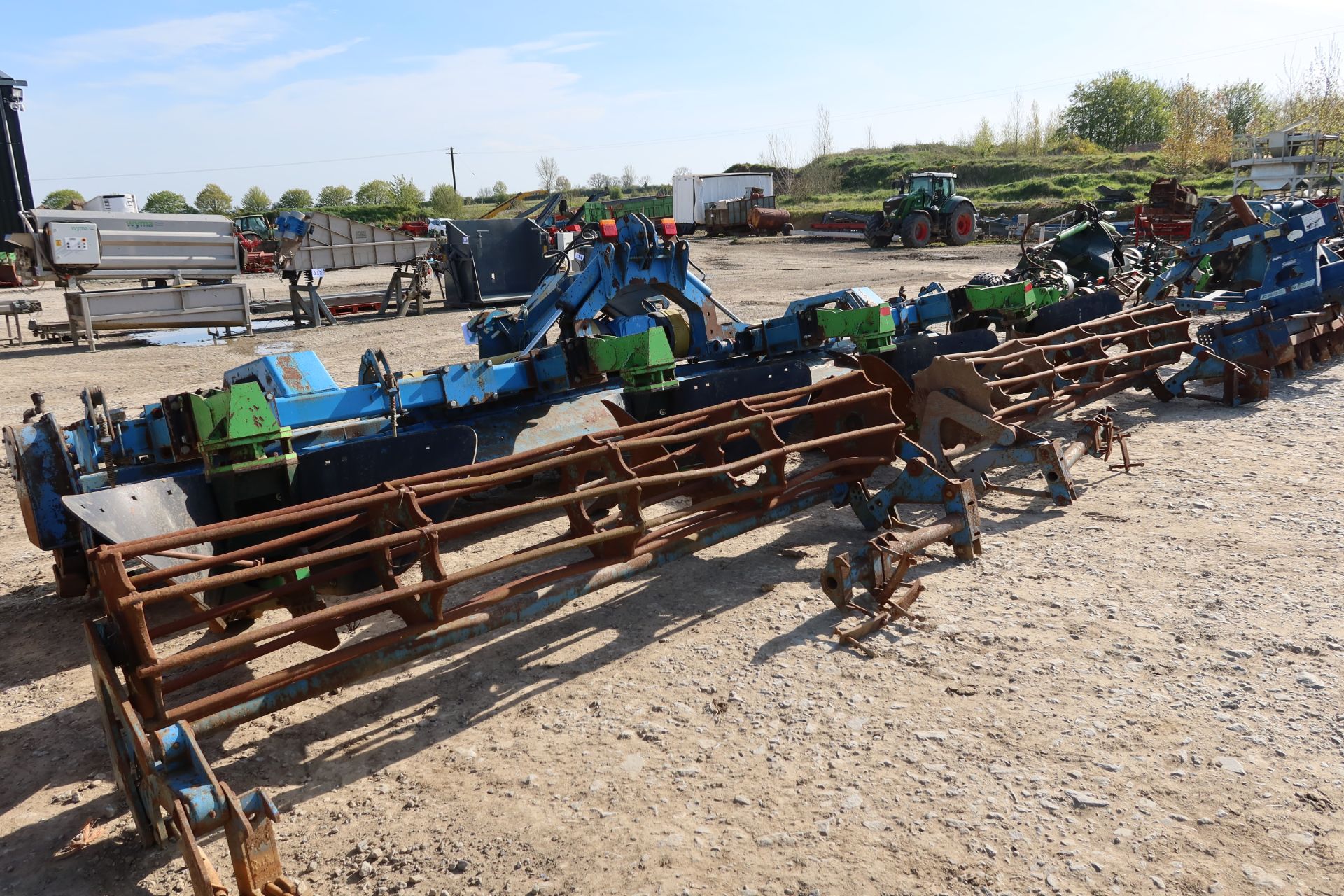 2012, Standen Rotavator triple bed, type: R1400 240 with 4 x deep convex body soil ridgers, 6.8m ( - Image 9 of 10