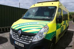 2017 Renault Master Ambulance, RHD, Diesel