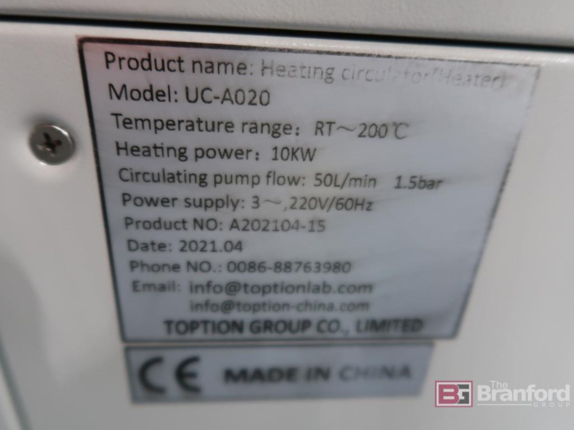 Toption Xi'an Toption Instrument Co RE21051501CN, Unit 1-Short Path Molecular ...