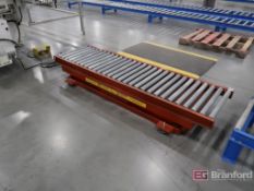 (2) Pentalift Electric Scissor Lift Conveyors
