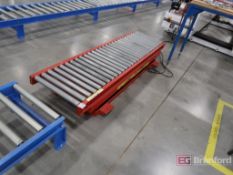 (2) Pentalift Electric Scissor Lift Conveyors