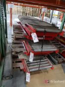 (3) Pentalift Electric Scissor Lift Conveyors