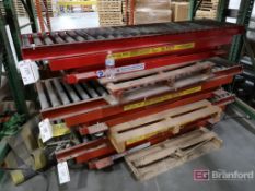 (3) Pentalift Electric Scissor Lift Conveyors