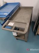 Sm Grey Rolling Utility Cart