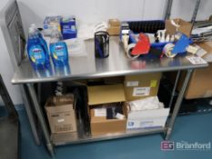 Stainless Steel Work Table - No contents