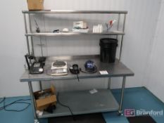 Stainless Steel Workstation Approx. 5x2.5x6