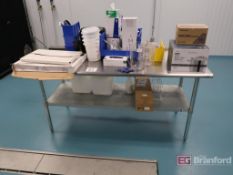 Stainless Steel Table Approx. 30in X 6ft X 3ft